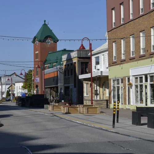 Centre-ville de Matane, rue Saint-Jérôme
